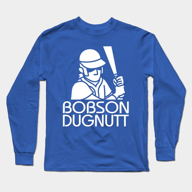 Bobson Dugnutt Dark Long Sleeve T-Shirt by spacecoyote